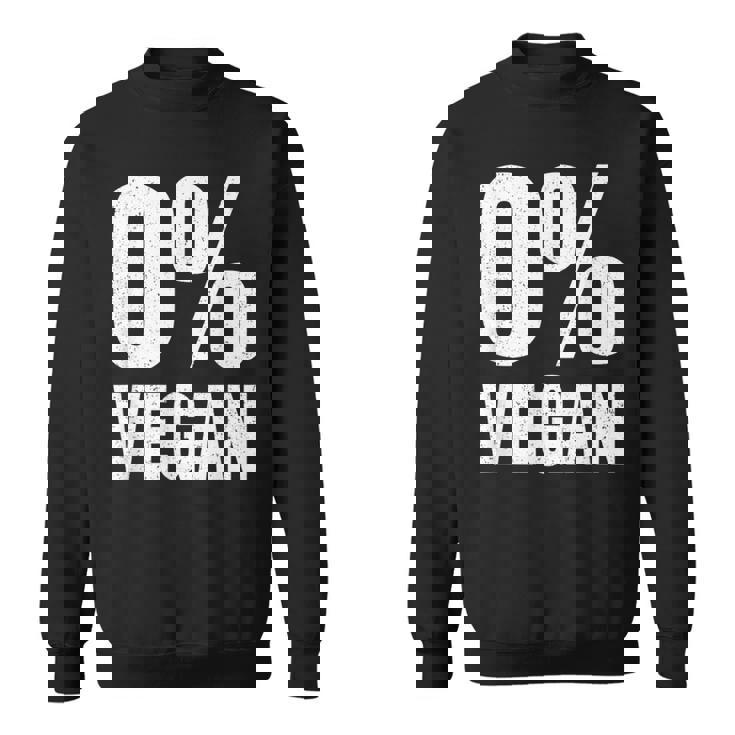 0 ビーガンゼロ パーセントビーガンカーニボア スウェットシャツ