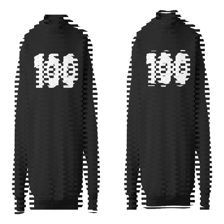 100 数字 サッカー メンズ レディース キッズ ギフト スウェットシャツ