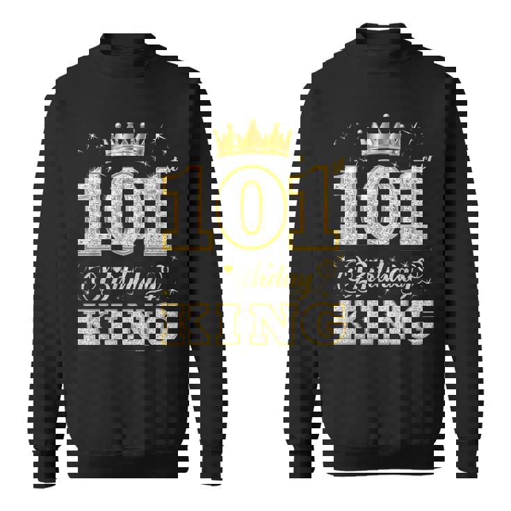 101歳の誕生日王 101歳の誕生日パーティー スウェットシャツ