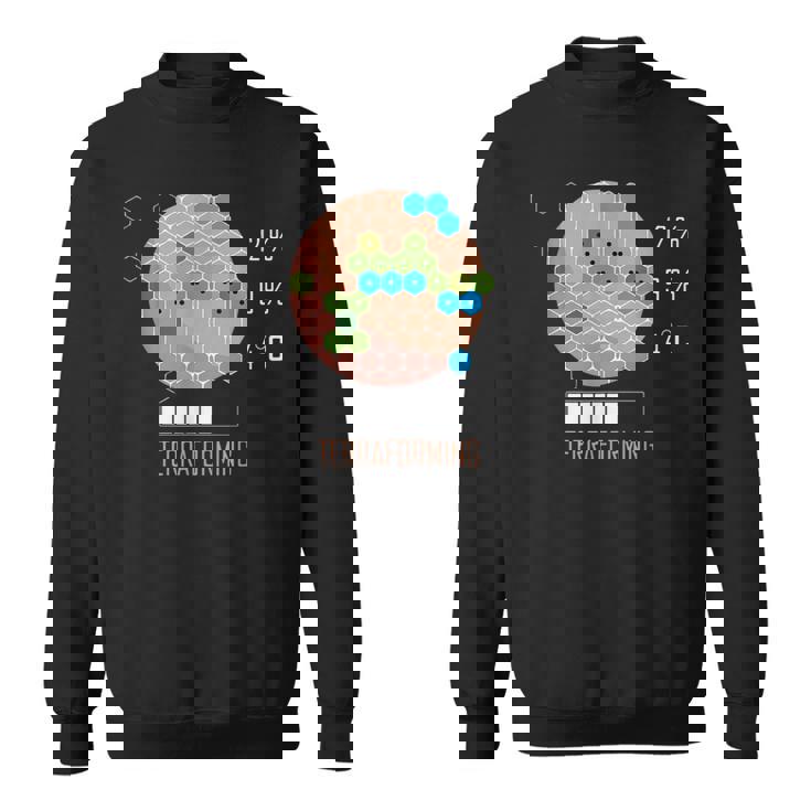 16 Bit Mars Is Terraforming シャツ ボードゲーム スウェットシャツ