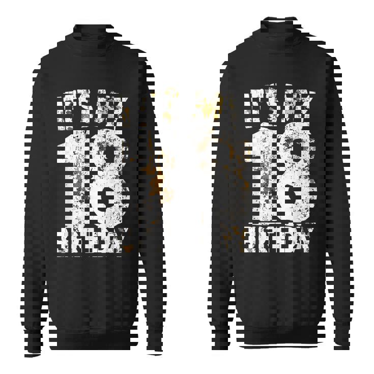 18歳の誕生日 It's My 18歳の誕生日 18歳の誕生日 スウェットシャツ