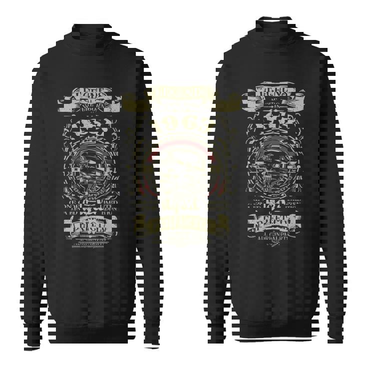 1963年 還暦 バイカー バイク レジェンド 誕生 長袖tシャツ スウェットシャツ