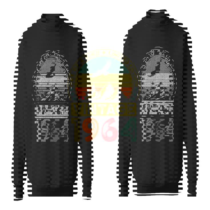 1964年ヴィンテージ、限定版、62歳の誕生日、62歳 長袖tシャツ スウェットシャツ