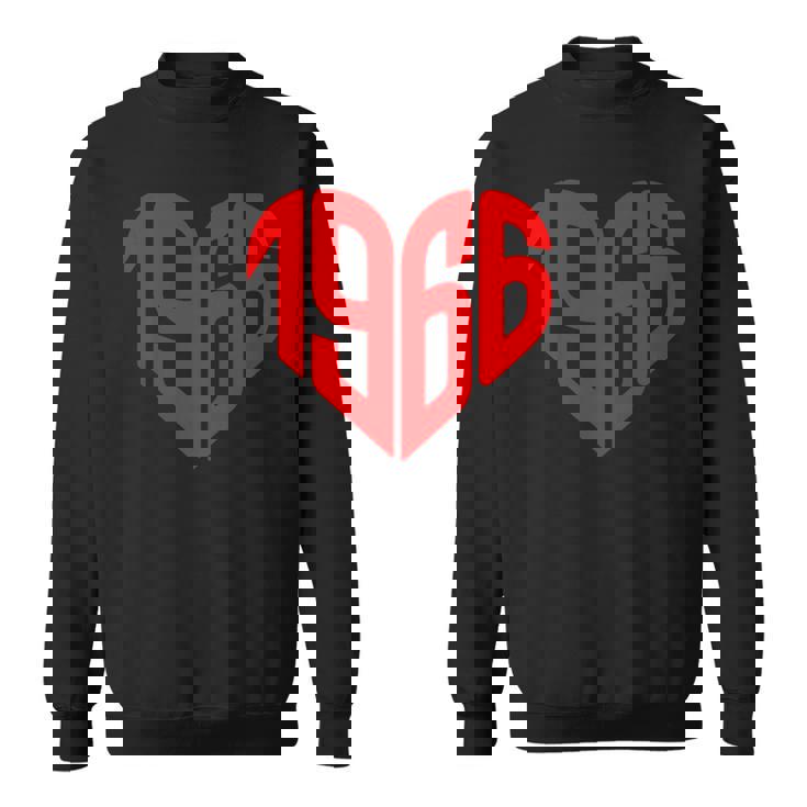 1966 ハート ヴィンテージ 1966年製 ハート型 還暦祝い スウェットシャツ