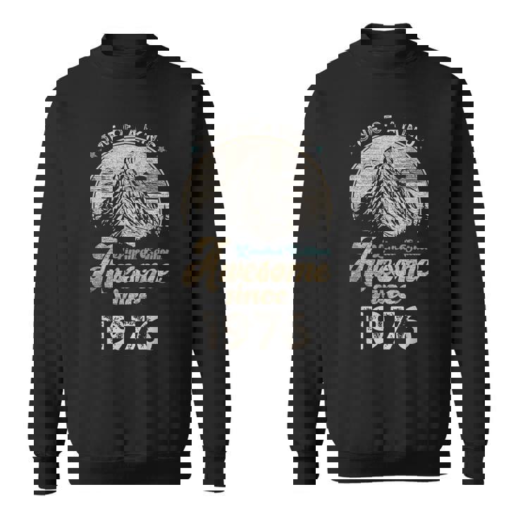 1976年以来の素晴らしい山 50歳の誕生日 スウェットシャツ