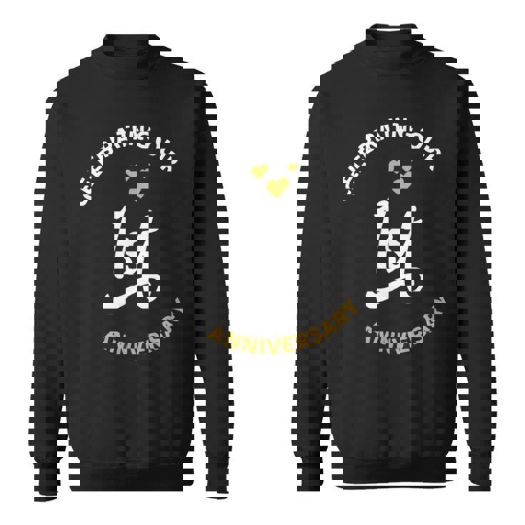 1周年記念1周年記念。 スウェットシャツ
