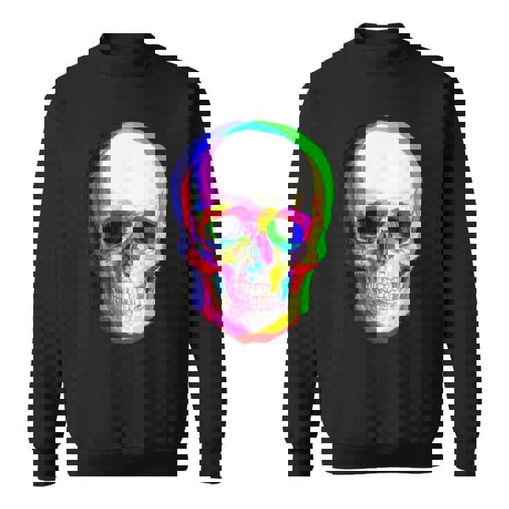 3Dスカル。 スウェットシャツ