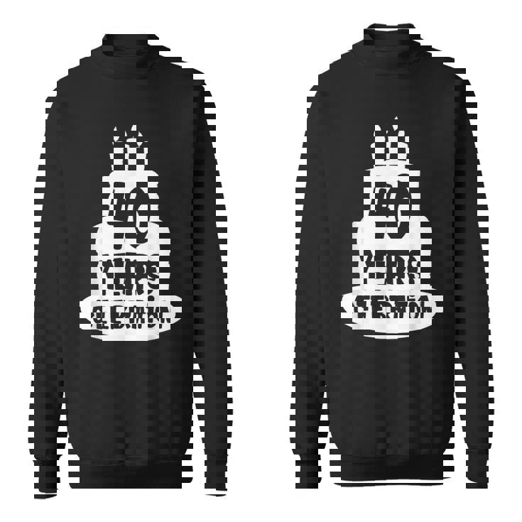 40年のお祝い イベント、記念日、誕生日。 スウェットシャツ