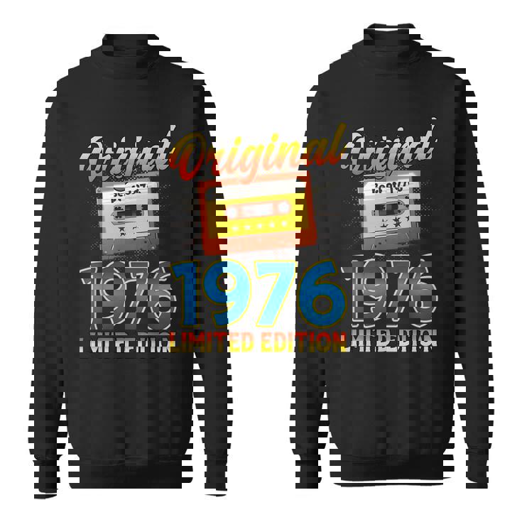 50 歳の誕生日プレゼント男性 1976 年 レトロ ビンテージ テープ スウェットシャツ
