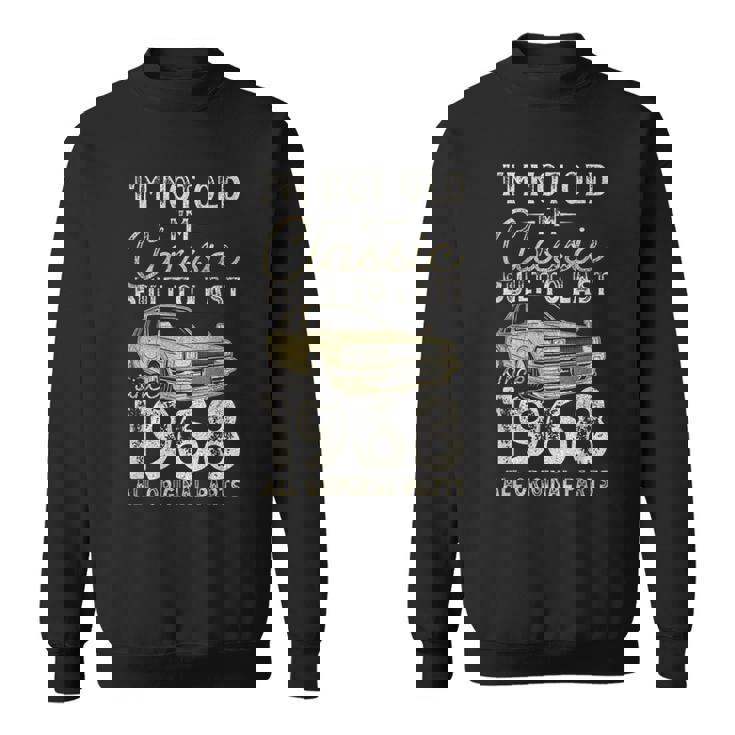 58 歳の誕生日、1968 年以来、クラシックカー、58 歳 スウェットシャツ