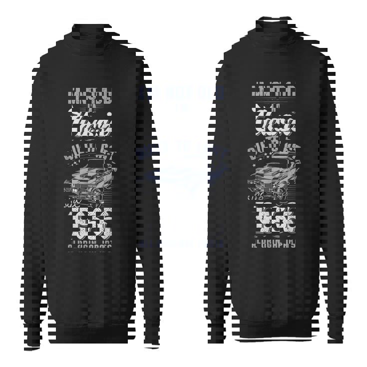 60歳の誕生日 1966年クラシックカー スウェットシャツ