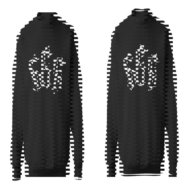 666Atan Death Metalatanist Gothic スウェットシャツ