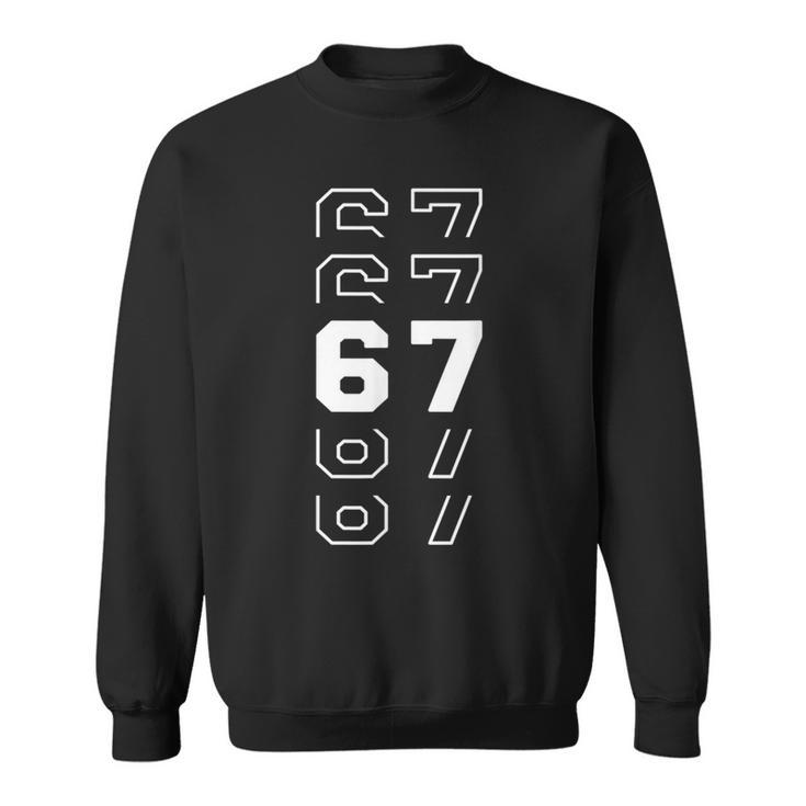 67-stacked-number-6-7-six-