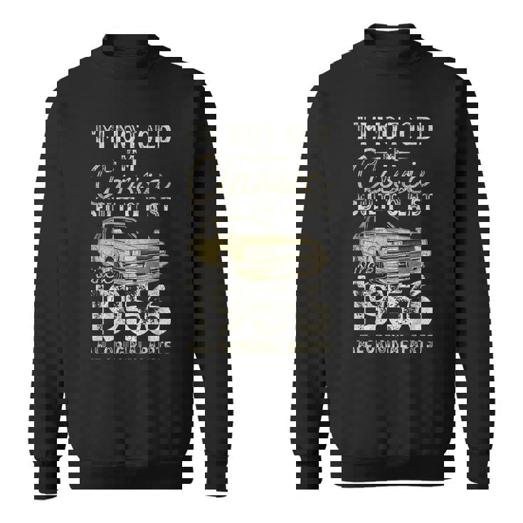 70 歳の誕生日、1956 年以来、クラシックカー、70 歳 スウェットシャツ