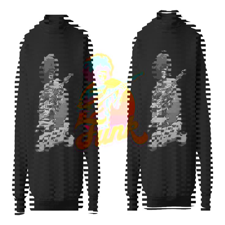 70年代レトロ・ファンク・アフロ・バンド・ギタリスト ジャズ・ファンク&ソウル スウェットシャツ