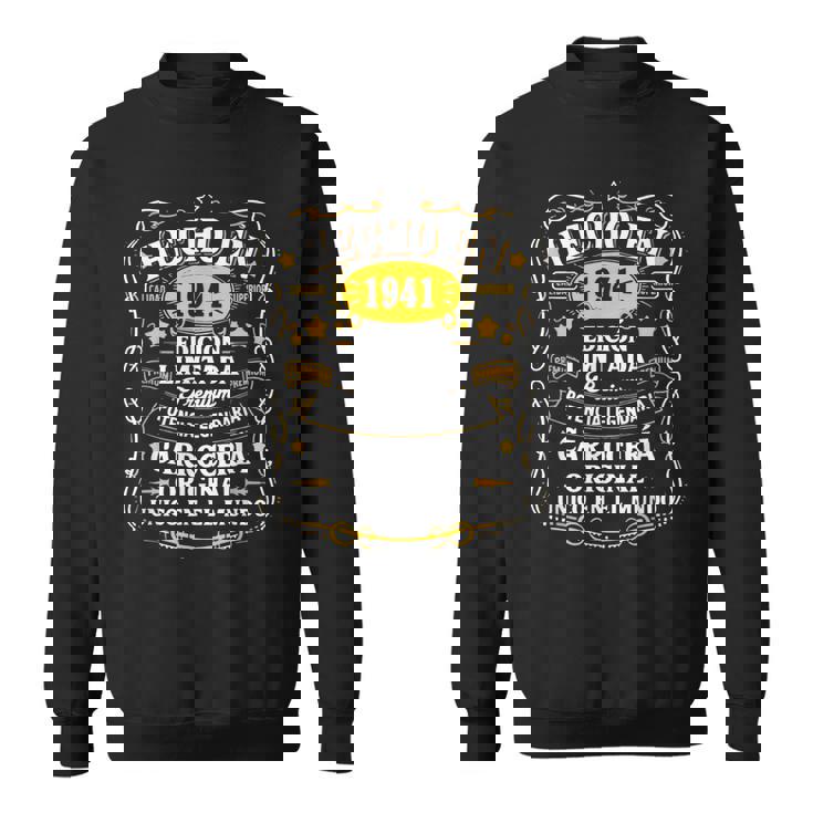 84 Cumpleaños Hombre 84 Años Hecho En 1941 Regalos Camisa de entrenamiento