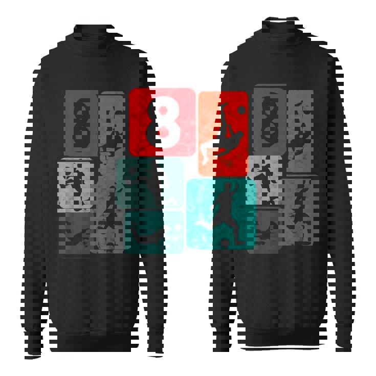 8歳の誕生日サッカー8歳の男の子サッカーサッカー スウェットシャツ