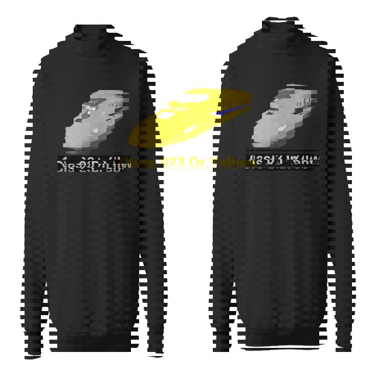 923形ドクターイエローT4３Dクール スウェットシャツ