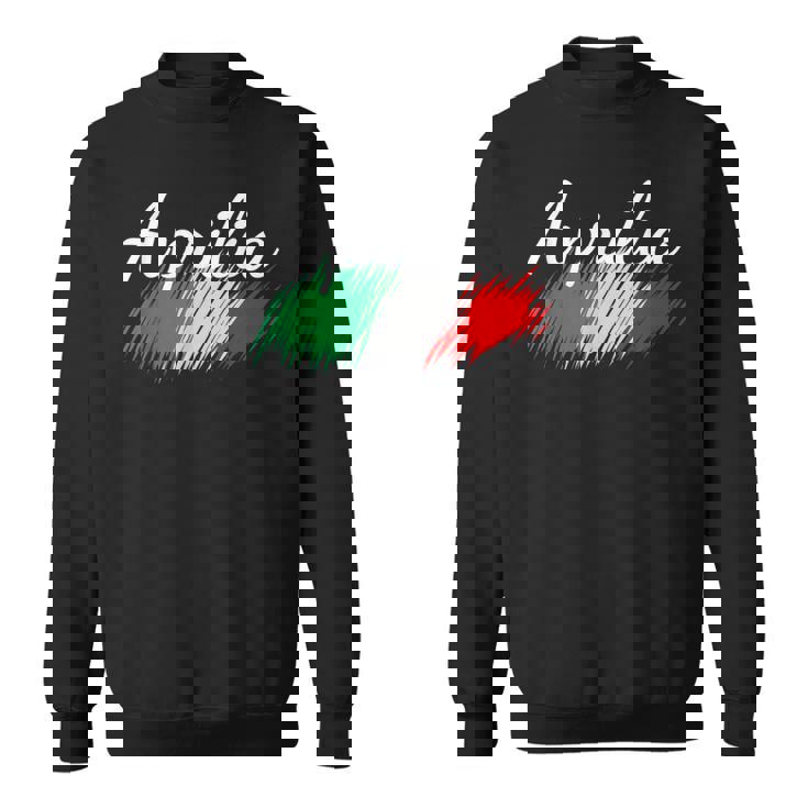 Aprilia イタリア 国旗 イタリア お土産 贈り物 お揃い イタリアン スウェットシャツ