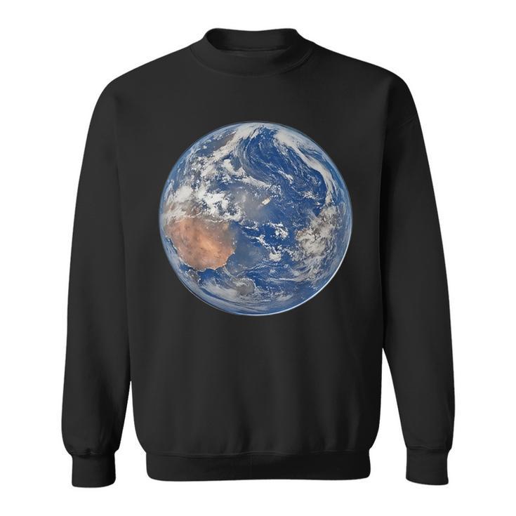 Artemis Ii Space Mission Moon Earth Day View From Artemis 2 Sweatshirt