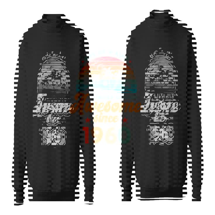 Awesomeince 1960 パームツリー 66歳の誕生日 スウェットシャツ