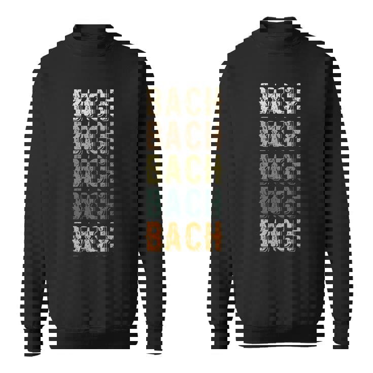 Bach パーソナライズ 同窓会 おそろい ファミリーネーム スウェットシャツ