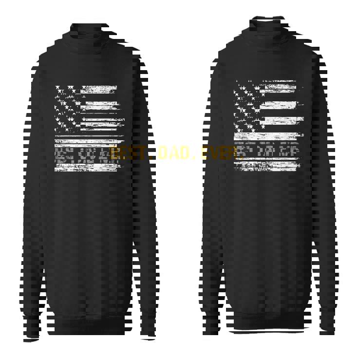 Bandiera Americana Best Dad Ever Best Daddy Bandiera Best Dad Ever Felpa