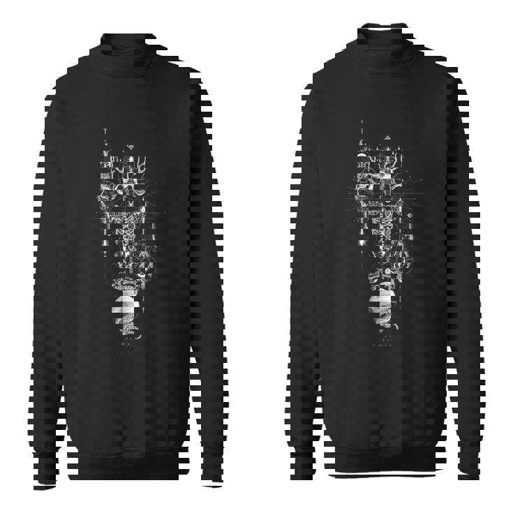 Baphomet-Solve Et Coagula-オカルト神聖な幾何学 スウェットシャツ