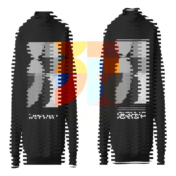 Bossa Nova ブラジル ジャズミュージック ヴィンテージモダンデザインtシャツ スウェットシャツ