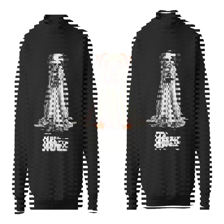 Boxer Dog Halloween Ghost BOOxer Dog Mom Spooky Pet Tank Top Sweatshirt Unisex