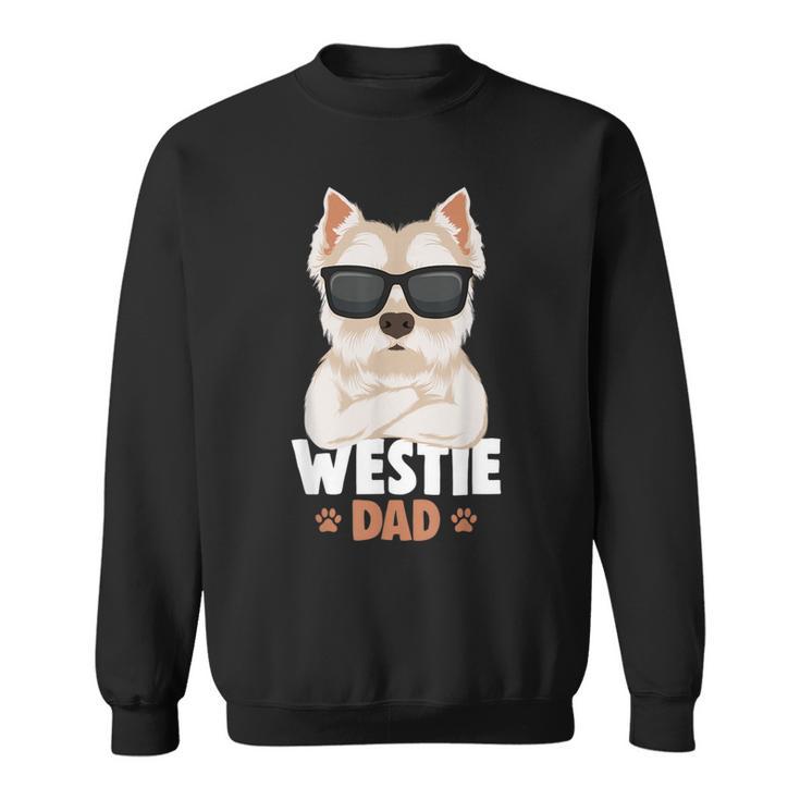 Cane Del Papà Di West Highland Terrier Felpa