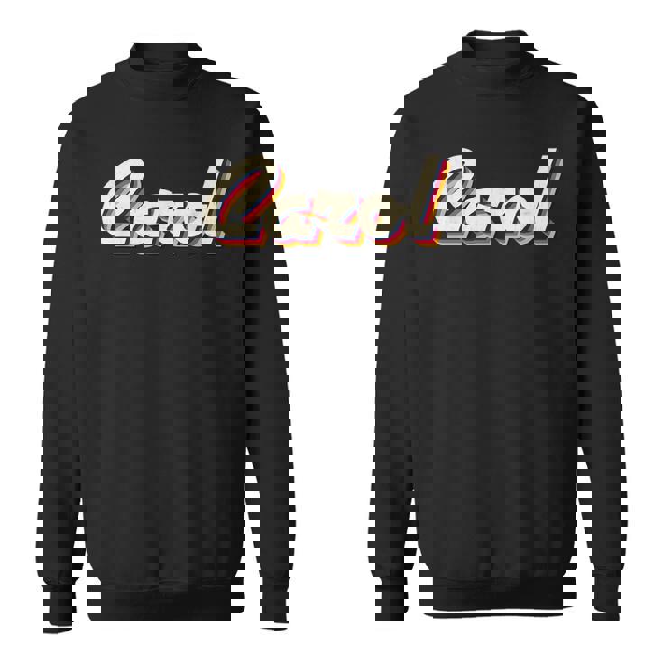 Carol アイデア レトロ ファーストネーム ヴィンテージ キャロル スウェットシャツ