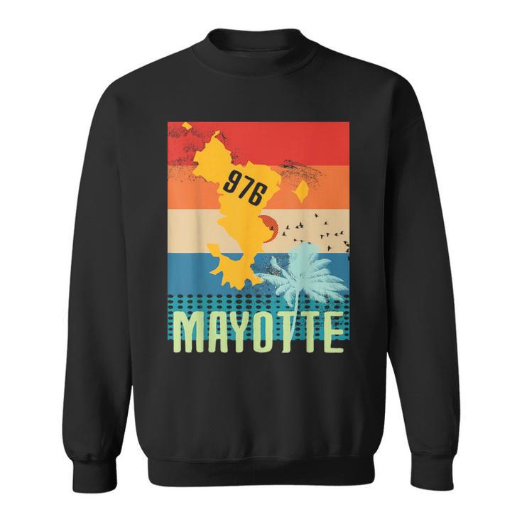Carte De Mayotte 976 Idee Cadeauouvenir Pour Mahorais Sweater e