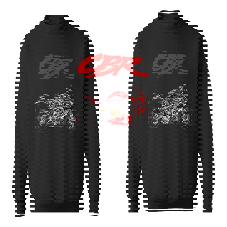 Cbr、オートバイ、オートバイ、ロードレース、バイカー、スポーツバイク、Cbr 長袖tシャツ スウェットシャツ