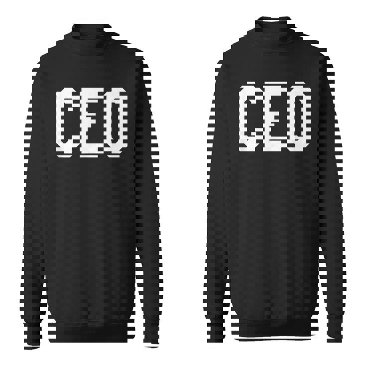 Ceo 最高経営責任者 ボス スウェットシャツ