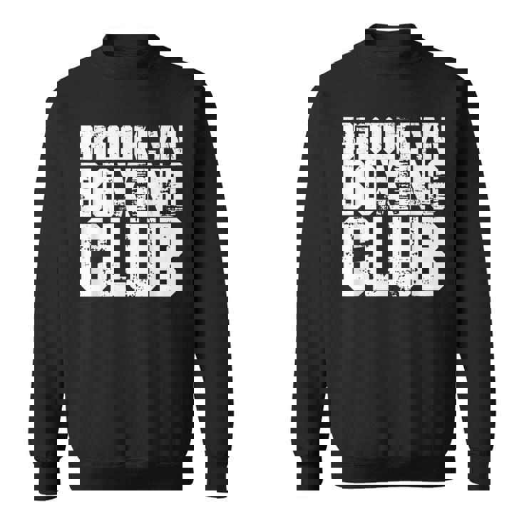 Cool Boxing ブルックリンボクシングクラブtシャツ スウェットシャツ