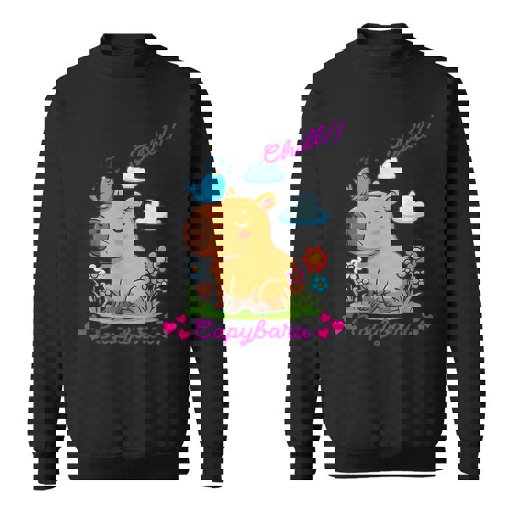 Cute Capybara Kawaii Anime Lover Sweatshirt Cute Capybara Kawaii Anime Lover Sweatshirt