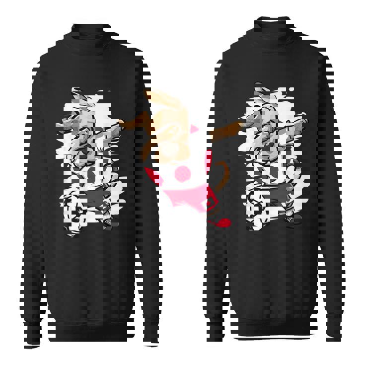 Dabbing Dog Japan サッカーファン ジャージ 日本国旗 フットボール スウェットシャツ