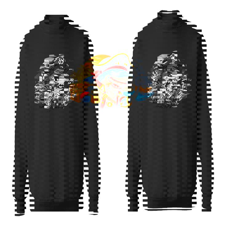 Dads Piratehark グラフィック 漫画 海 アドベンチャーシャツ スウェットシャツ