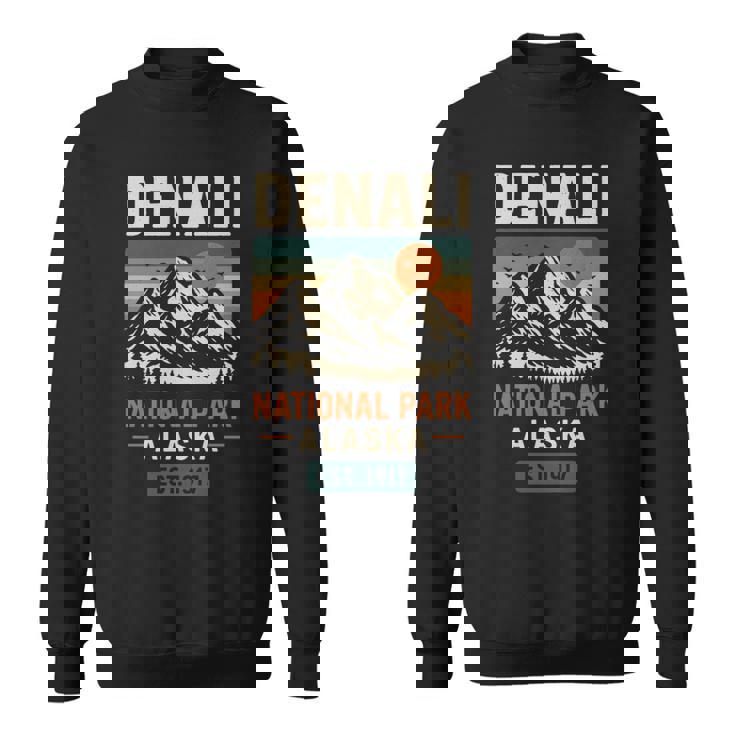 Denali National Park Alaska Est 1917 Sweatshirt Unisex