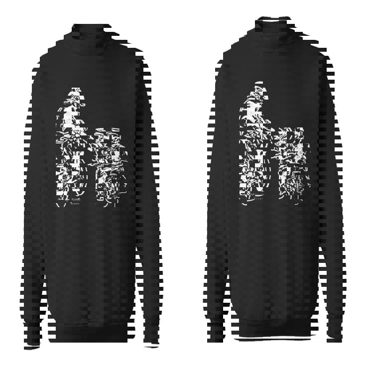 Dirt Bike Rider Motocross Uomo Gioventù Biker Papà Felpa