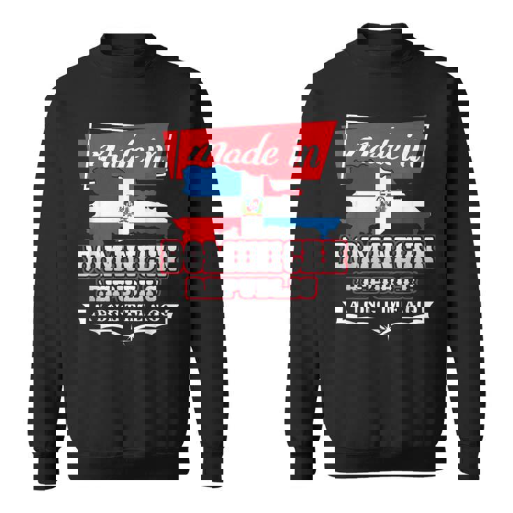 Dominican Republic Long Ago Country Flag Dr Native スウェットシャツ