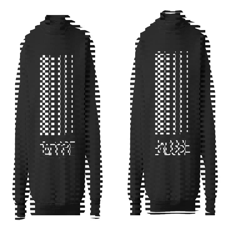 Eadgbe 6弦ギタープレーヤー&ギタリスト クールなミュージシャン 長袖tシャツ スウェットシャツ