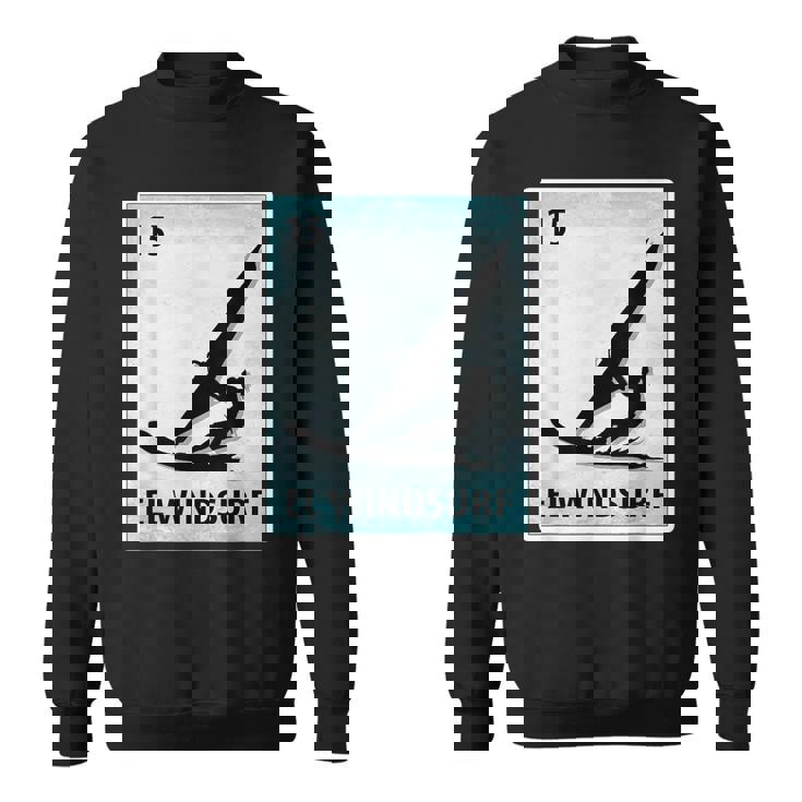 El Windsurf メキシカンウインドサーフィンカード スウェットシャツ