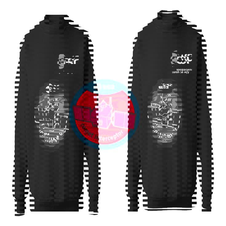 Esa欧州宇宙機関ミッション彗星迎撃パッチ スウェットシャツ