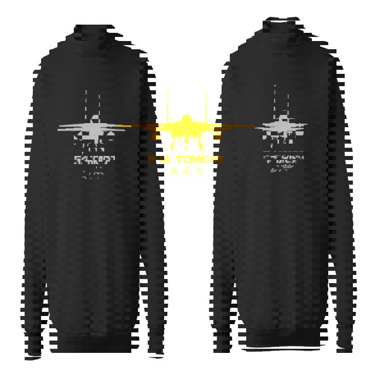 F-14 トムキャット 戦闘機 ジェット クラシック ミリタリー 航空 デザイン スウェットシャツ