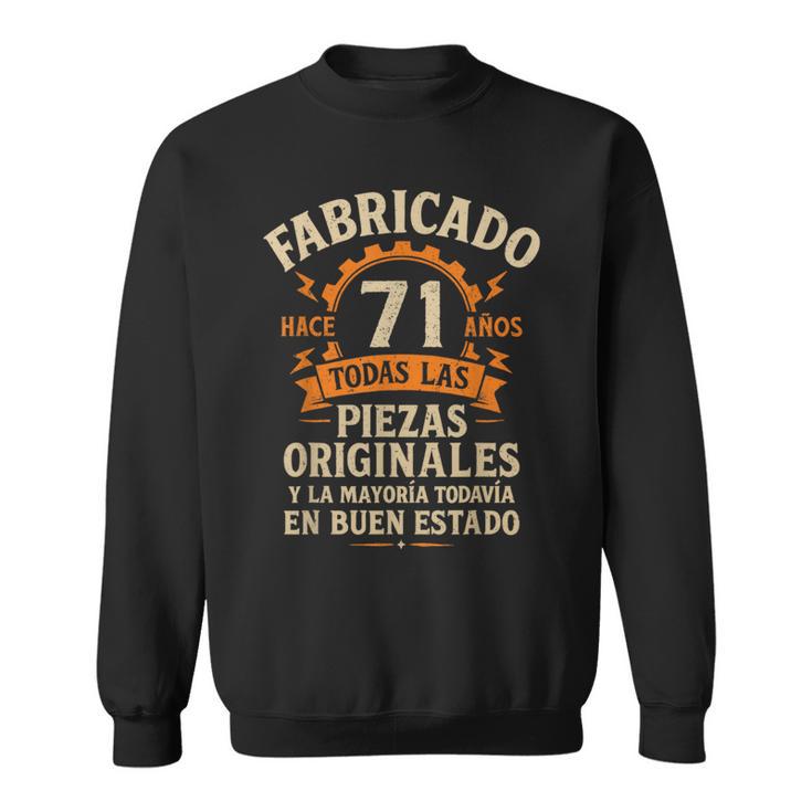 Fabricado Hace 71 Años Divertida Regalo 71 Cumpleaños Hombre Camisa de entrenamiento
