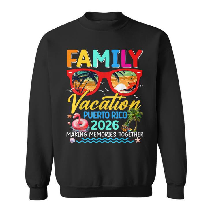 Family Vacation Puerto Rico 2026 Summer Matching Group Trip Sweatshirt