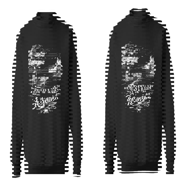 I Found My Calling Retirement ユーモア 退職者 シニア 長袖tシャツ スウェットシャツ