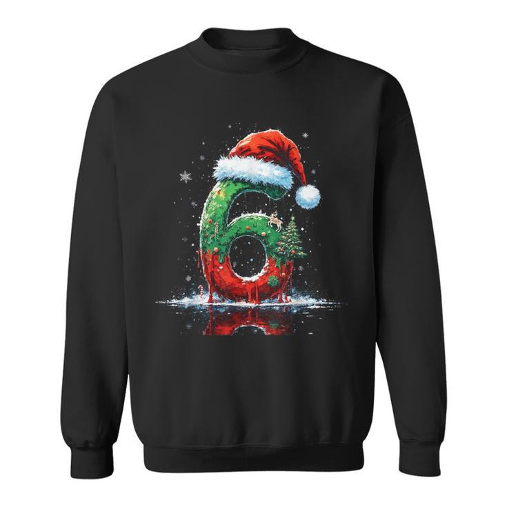 Fun Six Seven 6 7 Meme Couples Pajamas Christmas 2025 Candy Sweatshirt